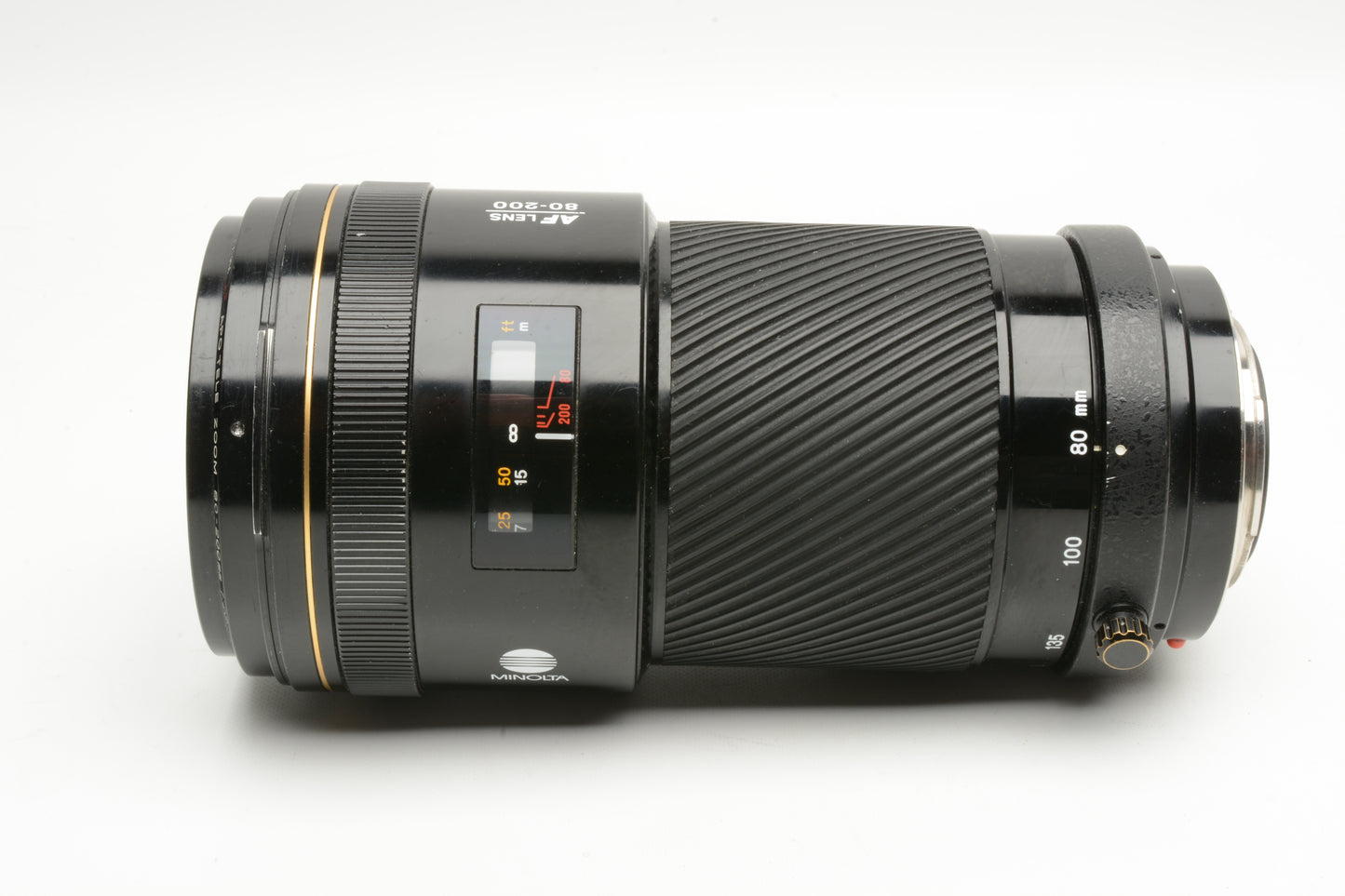 Minolta AF 80-200mm f2.8 APO Tele zoom lens, Collar, hood, caps, Sharp!