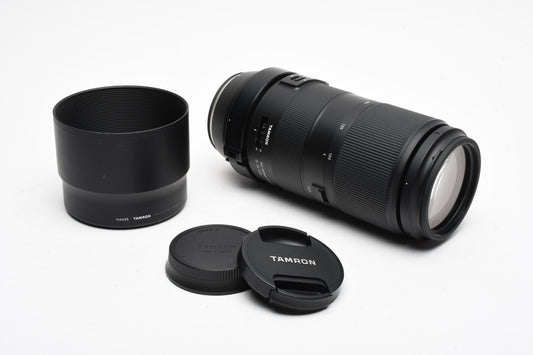 Tamron 100-400mm f4.5-6.3 DI VC USD for Canon EF, Hood+Collar
