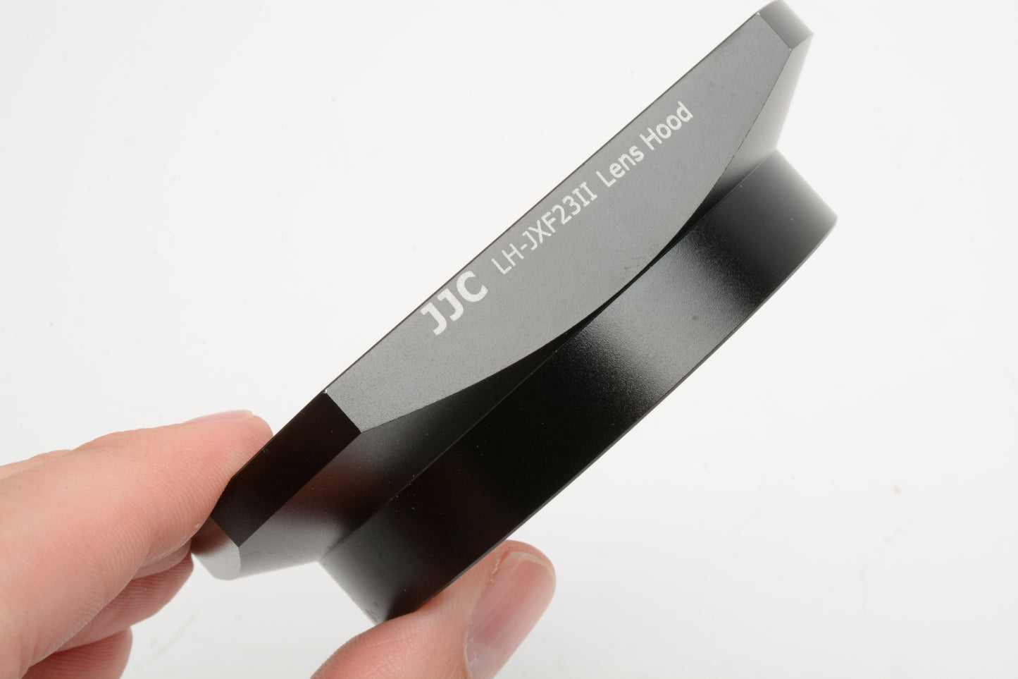 JJC LH-JXF23II Black Lens Hood for Fujifilm Fujinon XF 23mm F1.4 R, Clean