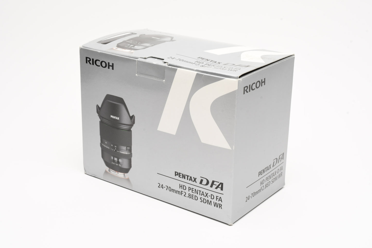 Pentax HD D-FA 24-70mm F2.8 SDM WR ED Lens, Hood, UV, Box, Great!