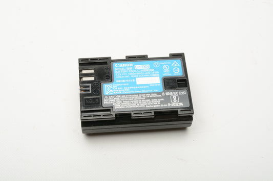 Canon LP-E6N Lithium-Ion Battery (7.2V, 1865mAh), OEM, Genuine, Mint-