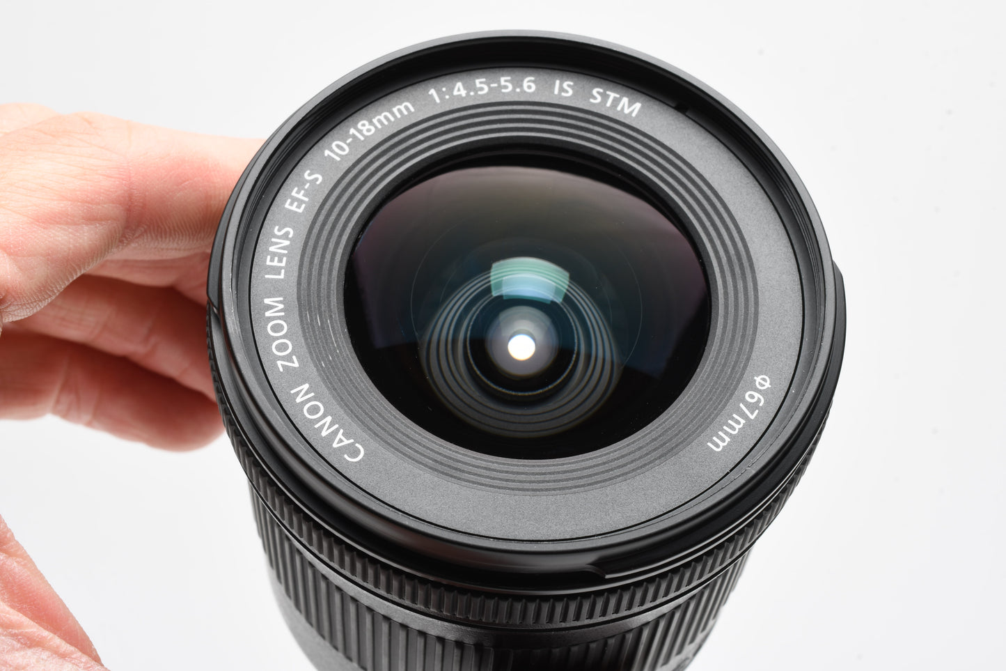 Canon EFS 10-18mm f4.5-5.6 IS STM Zoom Lens, w/Caps, Mint-
