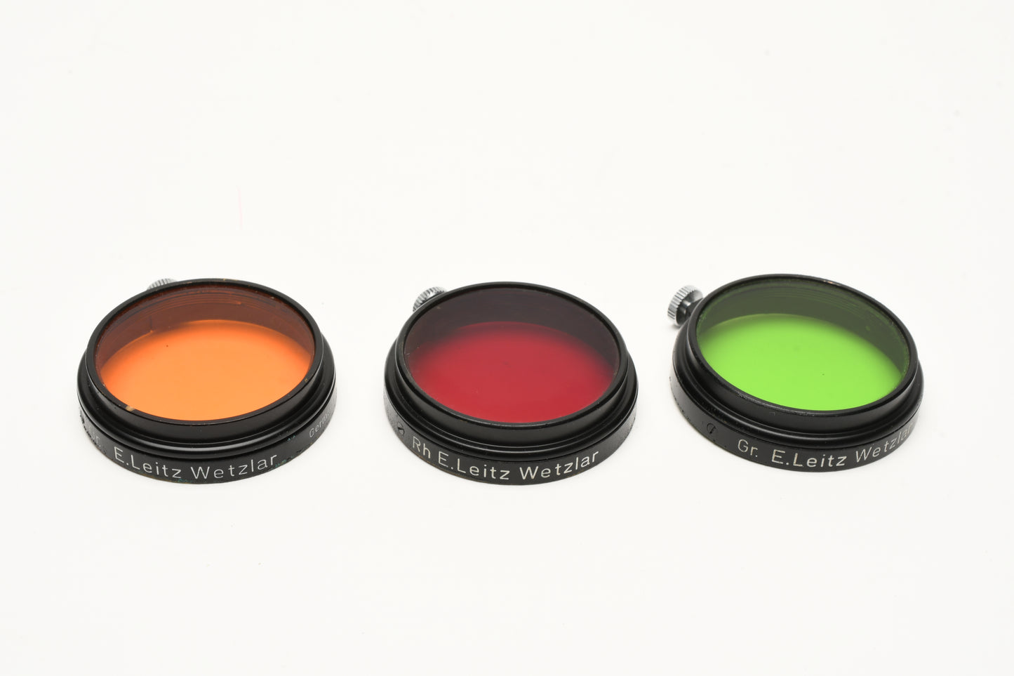 3X Leica filters for Summaron and Elmar lenses, Nice and clean