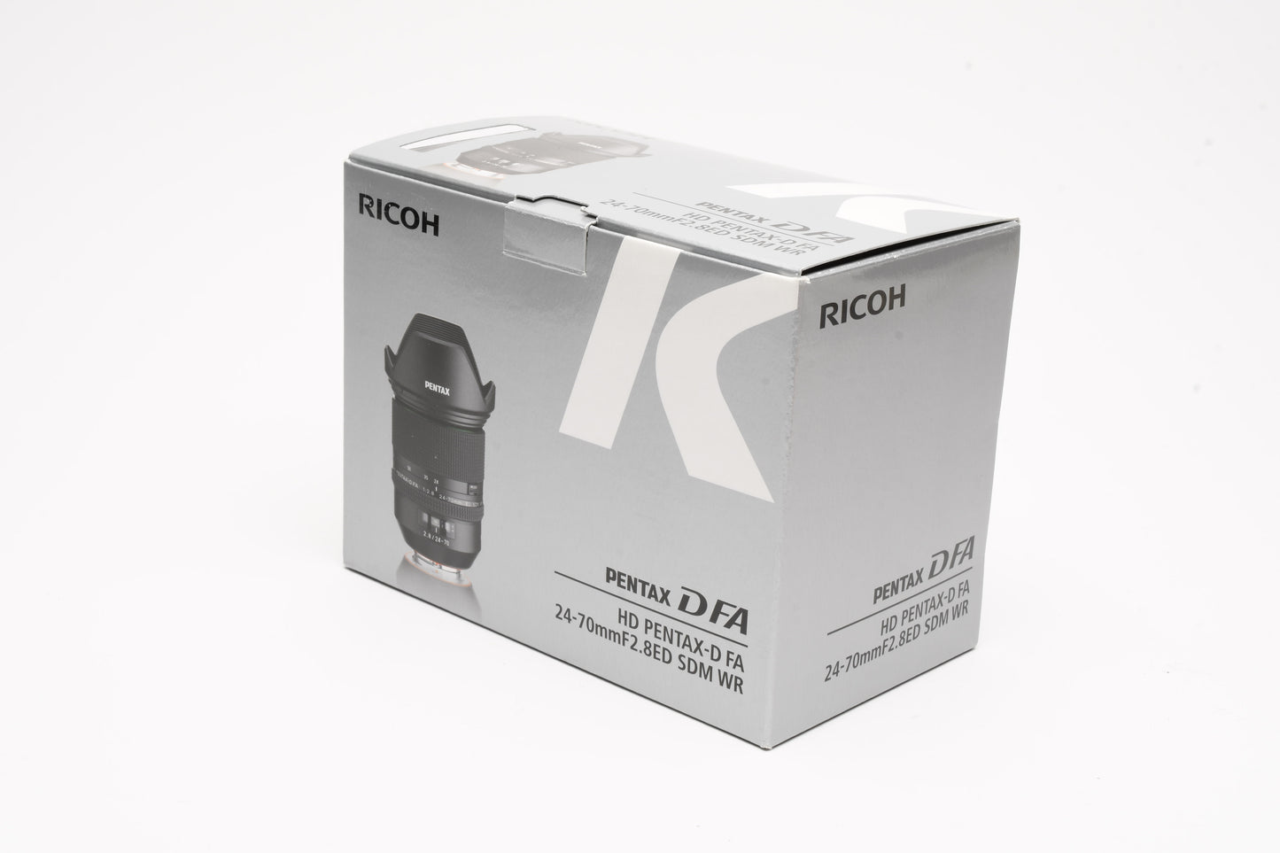Pentax HD D-FA 24-70mm F2.8 SDM WR ED Lens, Hood, Box, *Read