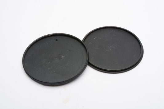 67mm metal filter stack stacker top and bottom pieces, clean