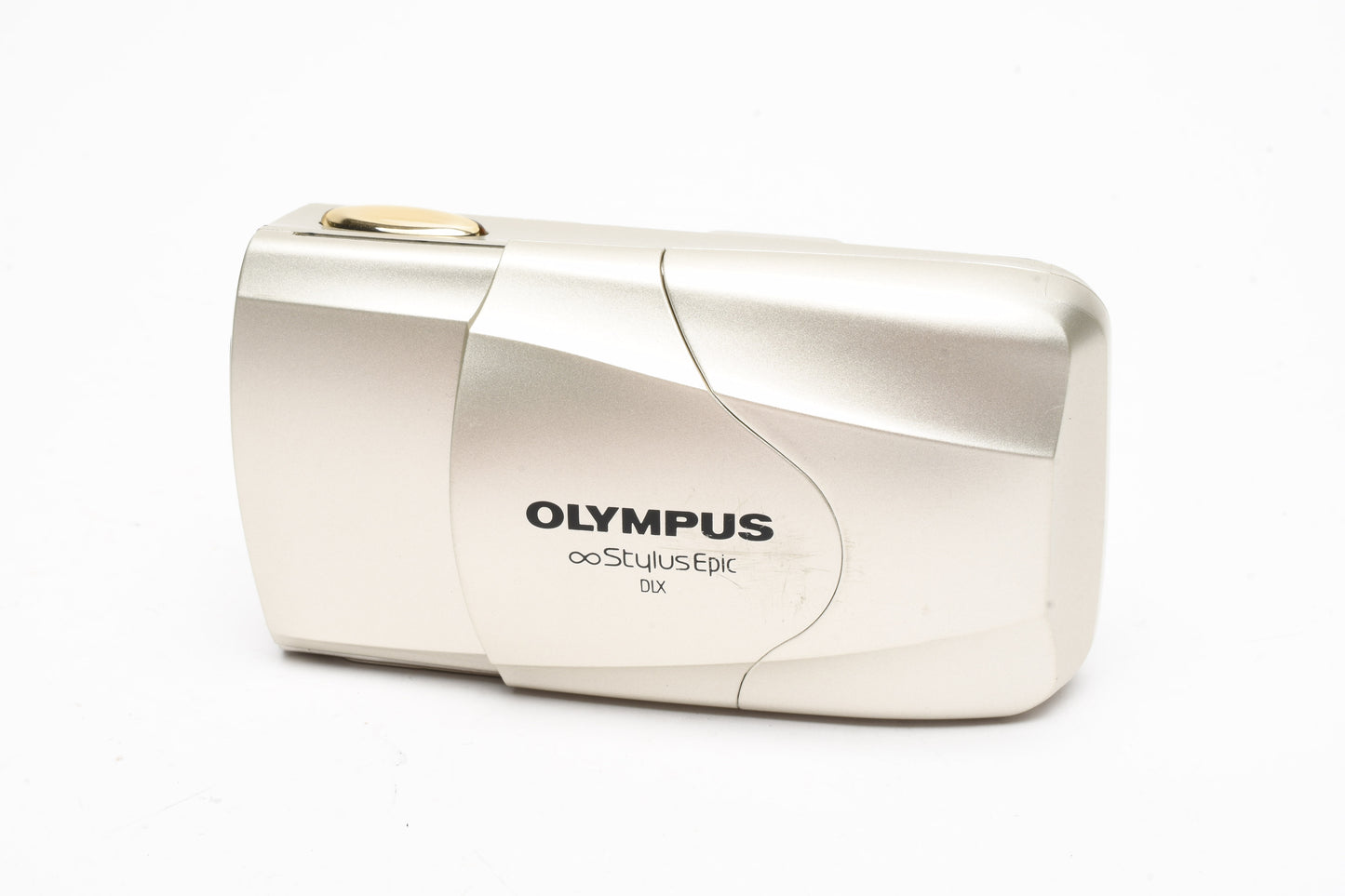Olympus Stylus Epic DLX Mju II QD (Champagne) w/Strap, Clean, Tested, Great!