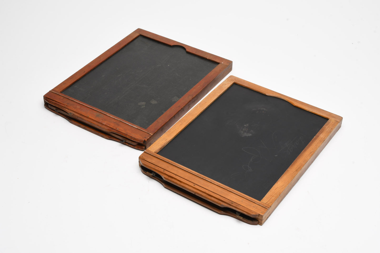 2X 6.5 x 8.5" Wood Film / Plate Holder, Great condition