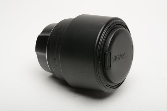Sigma AF 50mm f2.8 Macro for Canon EF w/Hood, caps, sharp!