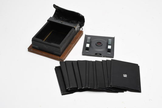 Graflex 4x5 Cut Film Magazine w/ 18 Septums, Great!