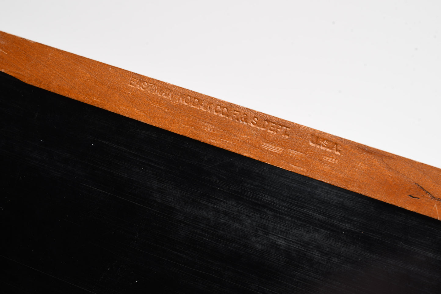 6.5 x 8.5" Eastman wood sheet film holder (Brown) - Good
