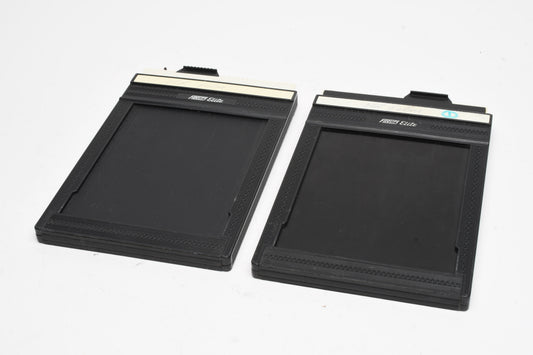 2X Fidelity Elite 4x5 Film Holders, Good and clean