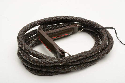 Lance Camera Strap brown rope leather, Gorgeous, high quality, New