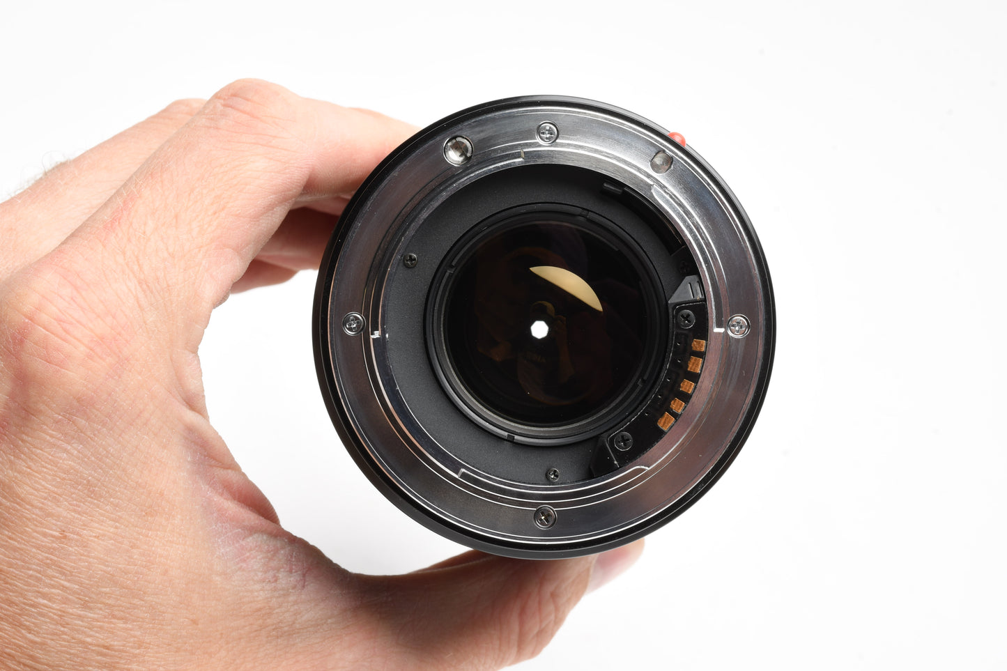 Minolta Maxxum AF 70-210mm f4 lens, hood+caps, Nice & clean "Beer Can"