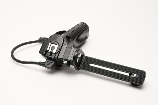 Vivitar PPG 1 Left hand grip w/Sync cord, Clean