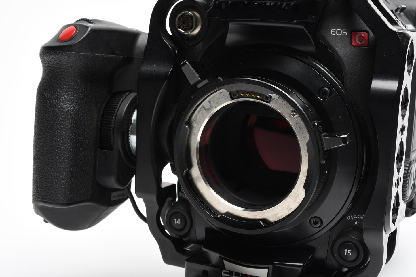 Canon EOS C500 Mark II w/2Batts, Monitor, Magnifier, Grip, Cage, PL, Great bundle!