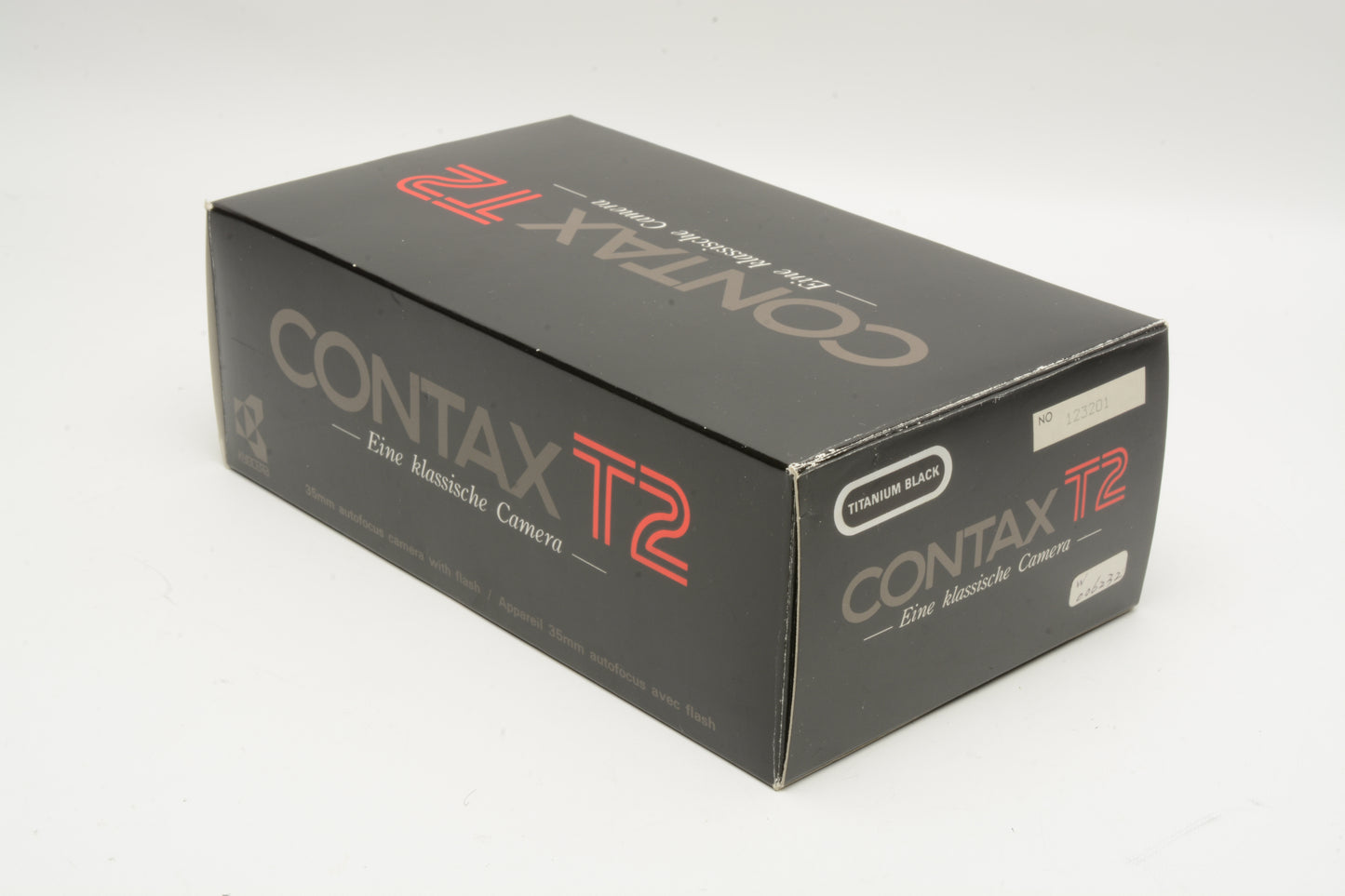 Contax T2 Titanium Black, New in box, Never Used