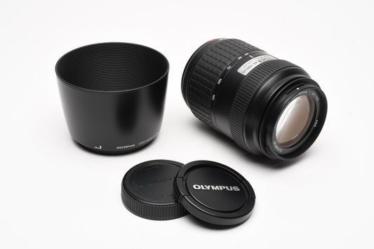 Olympus Digital 40-150mm f3.5-4.5 Zoom Lens for 4/3 Mount, Hood, Mint-