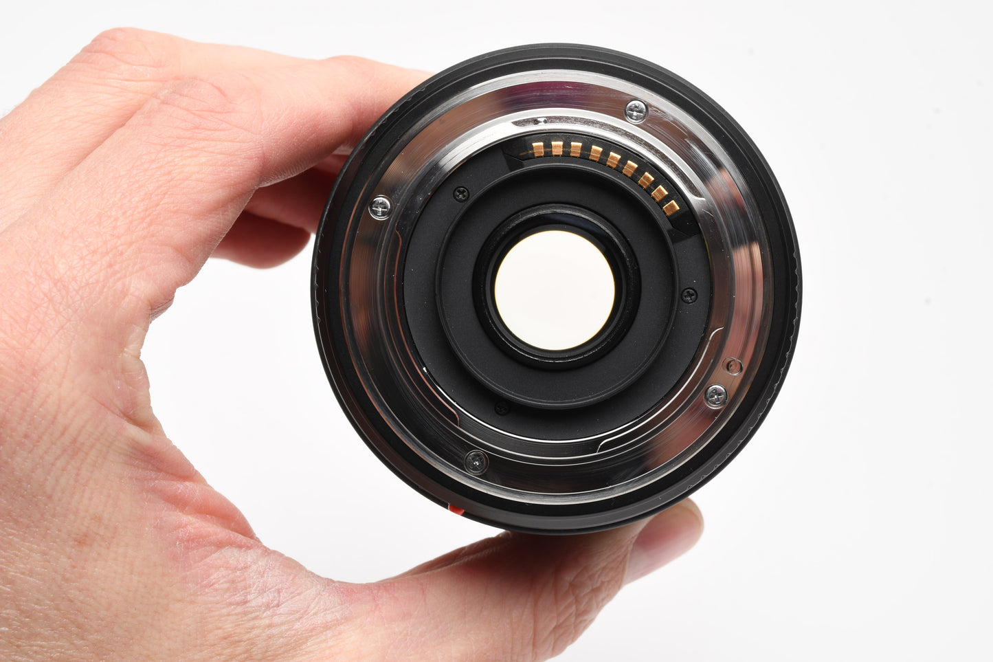 Olympus 14-45mm f3.5-5.6 zoom 4/3 mount, caps, hood, very clean