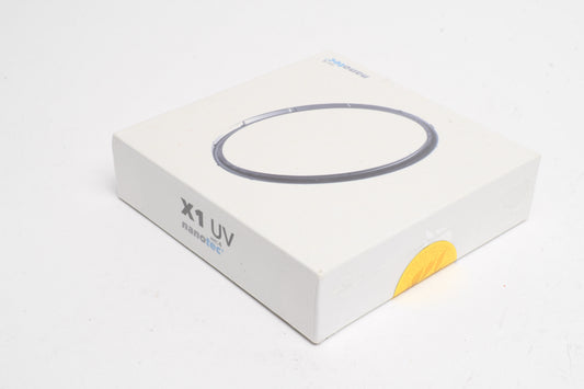 Breakthrough Photography Nanotec X1 UV 52mm filter, NIB