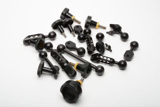 3X Sea & Sea YS-120 Duo Underwater strobes w/All brackets as pictured