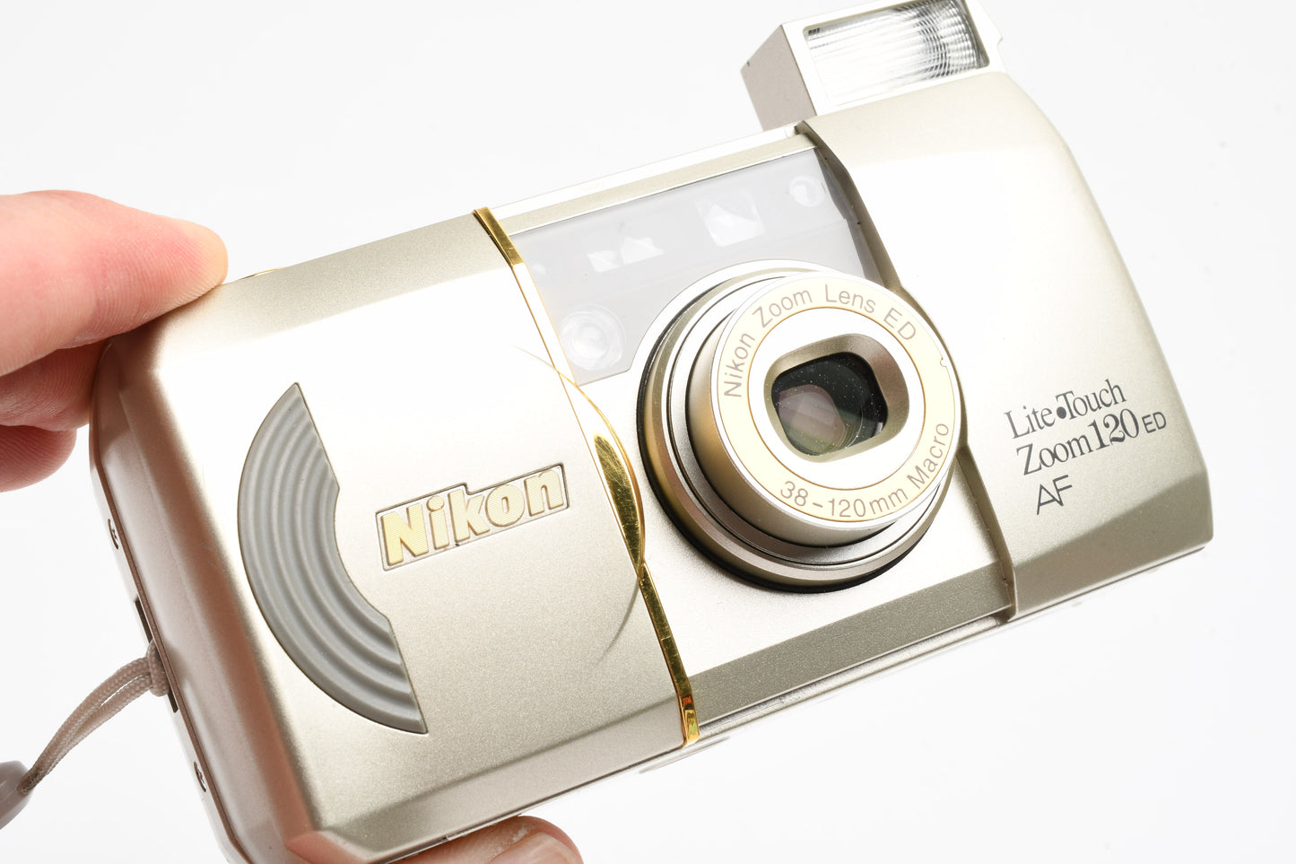 Nikon LiteTouch Zoom 120ED QD 35mm Point&Shoot, Very clean, tested