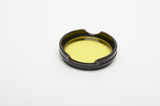 Optochrom 1 Yellow Filter 27mm, Clean
