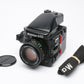 Mamiya 645 Pro TL w/80mm f2.8N lens, 120 back, strap+lugs+cap, nice!