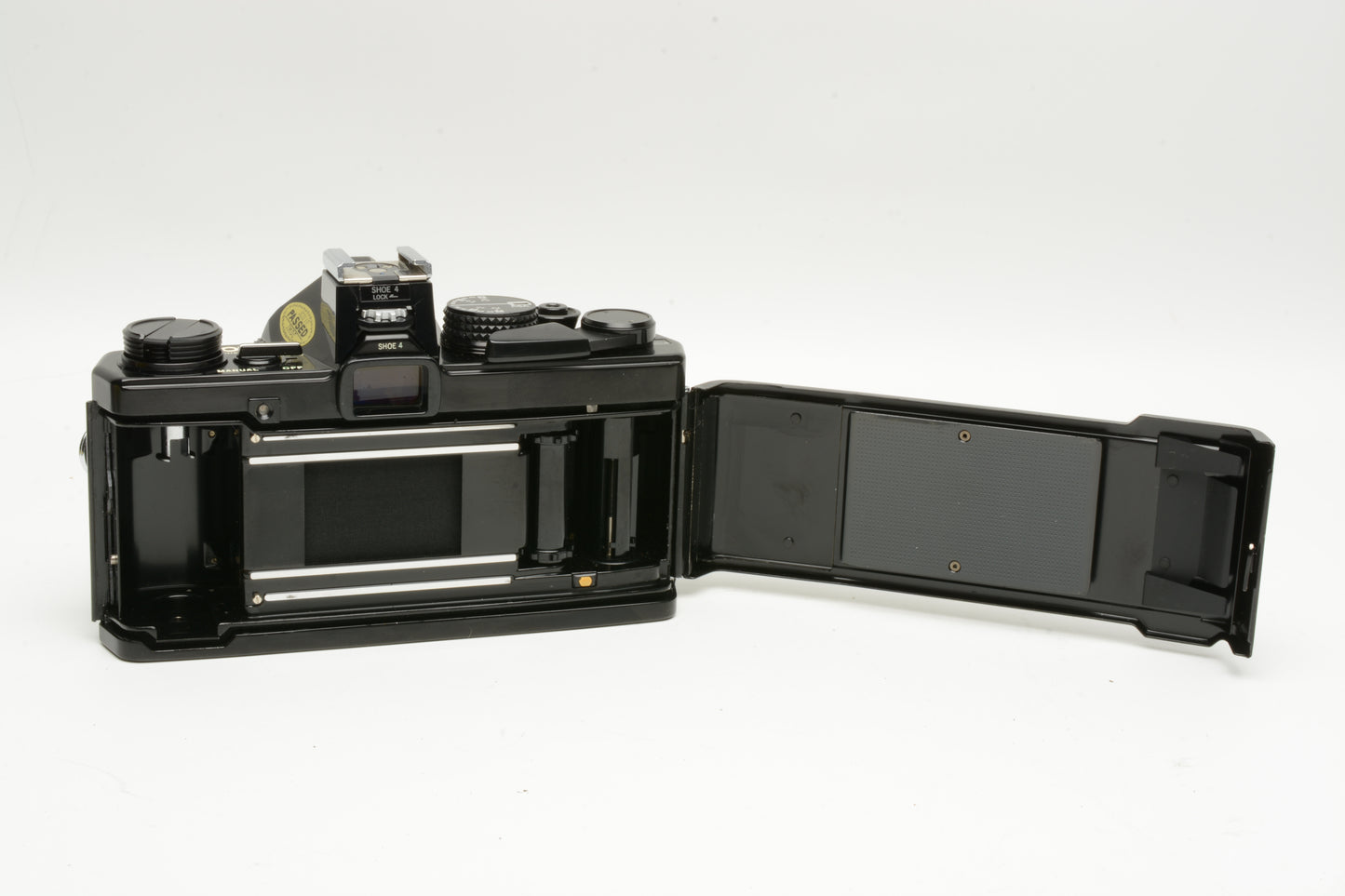 Olympus OM-2N 35mm SLR Black w/Zuiko 50mm f1.8 lens, strap, sky, manuals+New seals