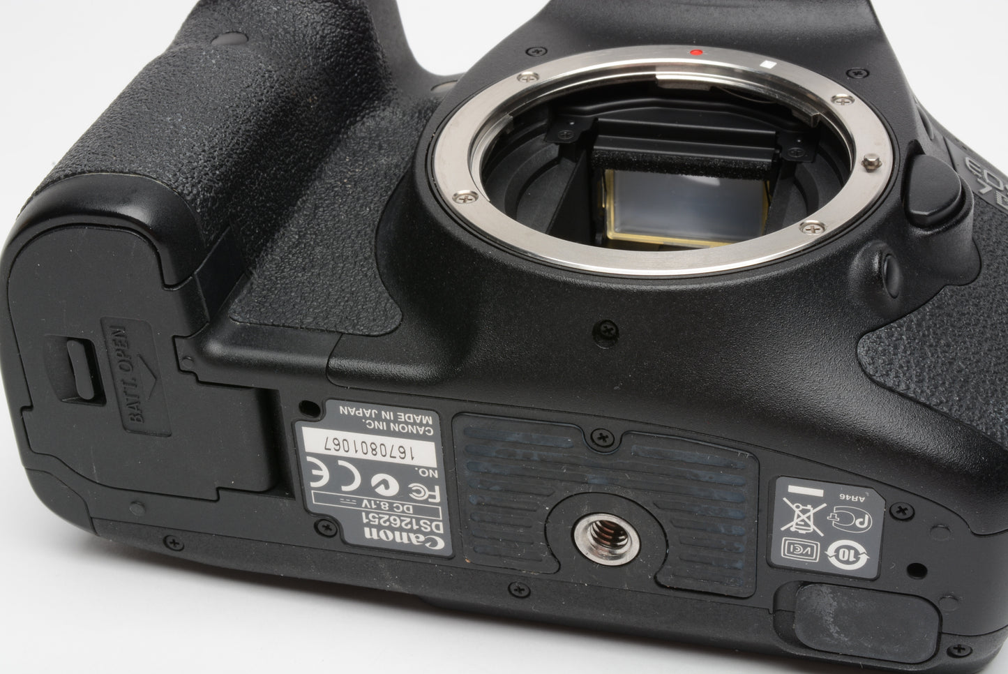 Canon EOS 7D 18MP DSLR body, batt, charger, strap, manual, cap, Only 5161 Acts!!