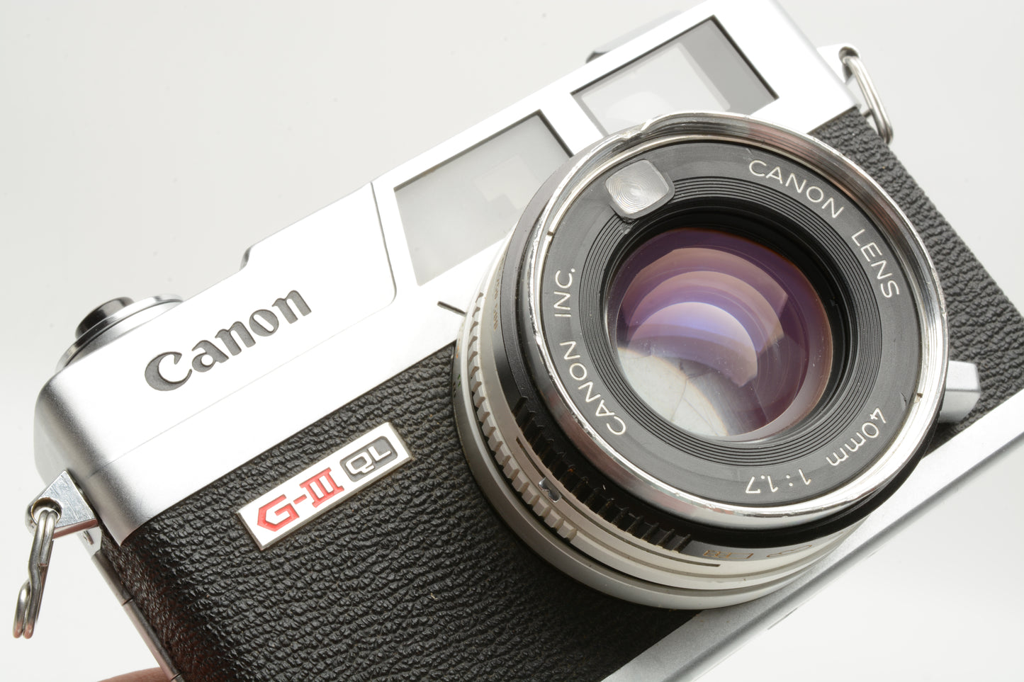 Canonet QL17 GIII Rangefinder Camera with 40mm 1.7 Lens, New seals, tested, Clean!