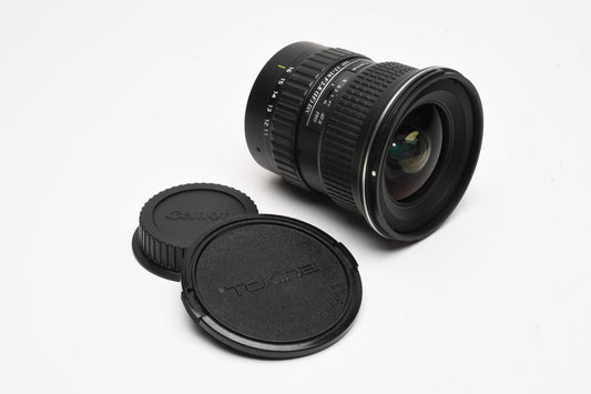 Tokina SD 11-16mm f2.8 IF DX II AT-X Pro lens for Canon EF, Mint-