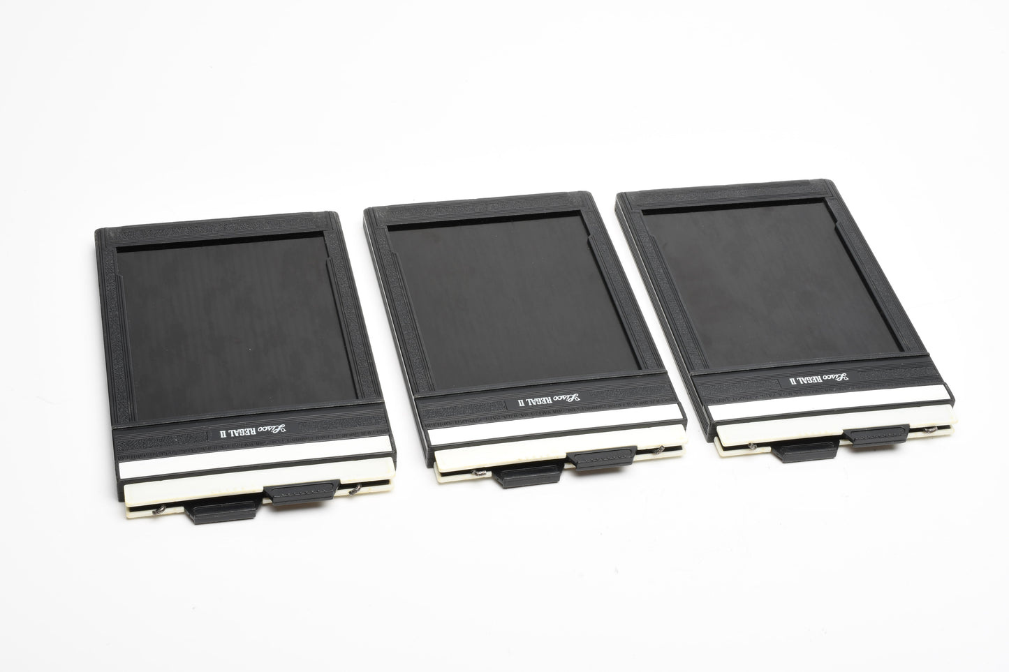 3X Lisco Regal II 4x5 sheet film holder, very clean w/Dark slides
