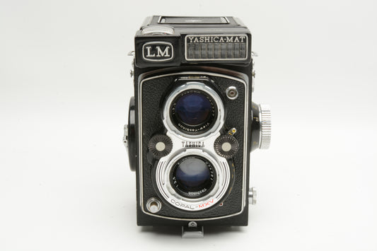 Yashica-Mat LM TLR Copal MXV Camera 80mm f3.5, UV, Tested, Great