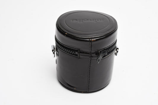 Minolta 35mm F2.8 Semi-hard Lens Case, Very clean
