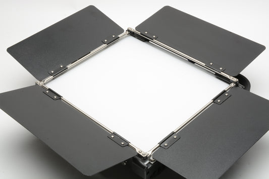 Savage RGB 100W 12x12" Pro LED Panel #RGB-100P, barn doors, power, tested, very clean