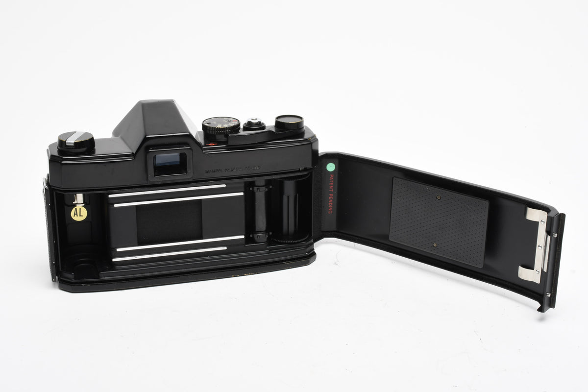Mamiya 1000DTL Black Body w/Mamiya 55mm f1.4 lens, New Seals, Nice!