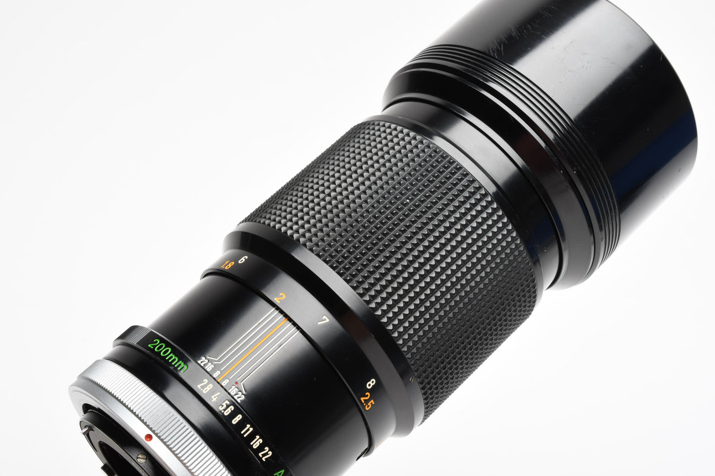 Canon 200mm f2.8 FD SSC Breech mount, Caps, UV, Clean and sharp