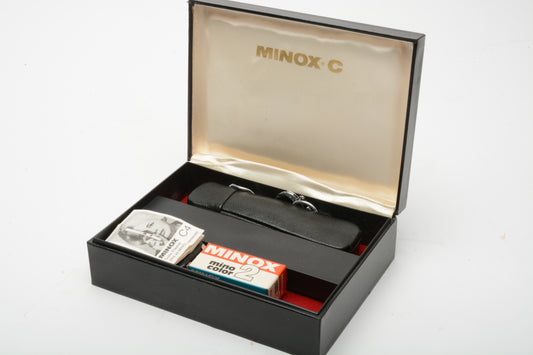 Minox C Spy camera in box, Very clean, tested, Great Collector! Vintage