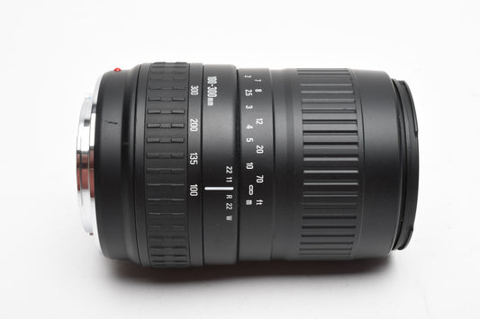 Sigma AF 100-300mm f4.5-6.7 DL Telephoto zoom lens for Minolta Maxxum, Great!
