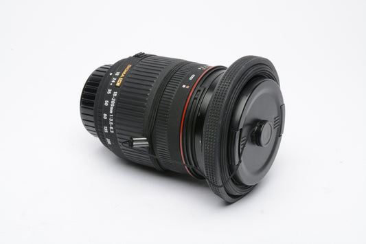 Sigma AF 18-200mm F3.5-6.3 D DC Lens for Nikon F Mount w/Hood, UV, Pola