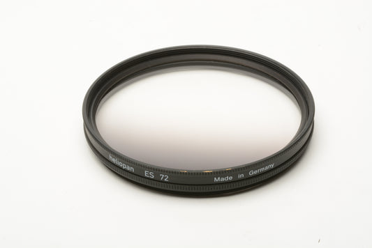 Heliopan ES 72 72mm Softly Graduated Gray filter in jewel case