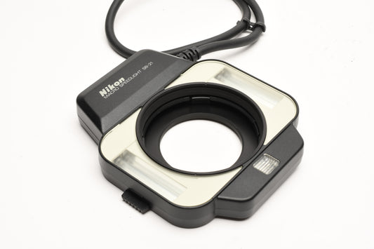 Nikon SB-21 Macro Speedlight Flash w/AS-14, Tested, Very clean, Great!