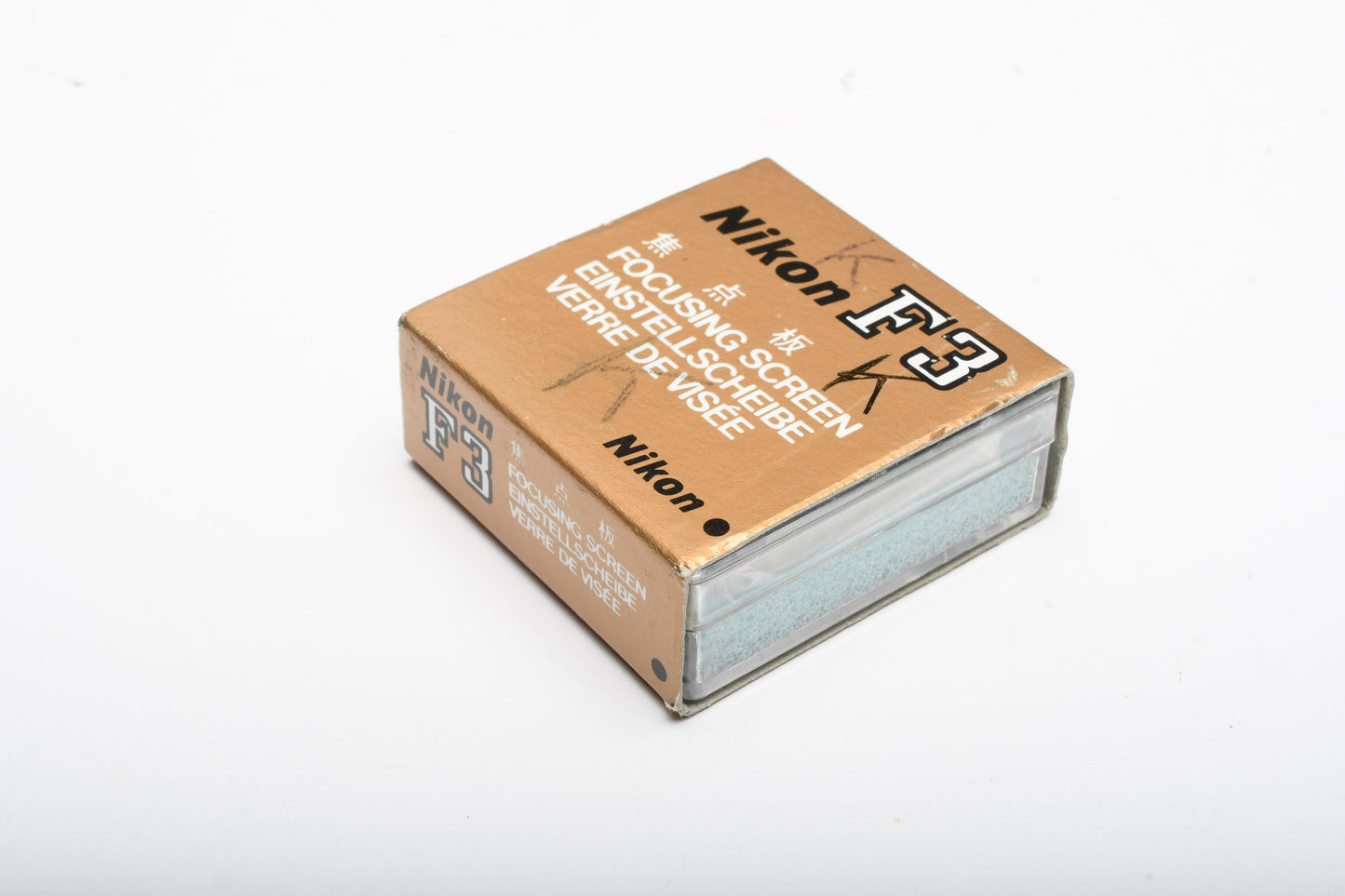 Nikon F3 Split Image Focusing Screen Type K Red Dot in box/Case for F3 Series