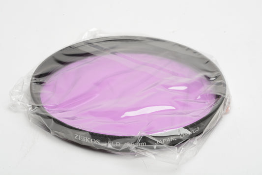 Set of 2 Zeikos 86mm Filters: CPL Circular Polarizing and FLD Fluorescent to daylight, New