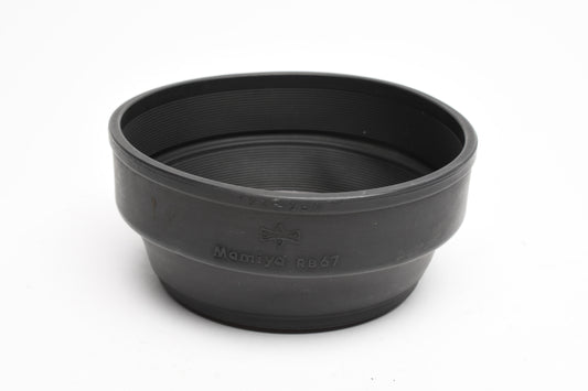 Mamiya 127-250 RB67 Rubber lens hood, Very clean, Genuine