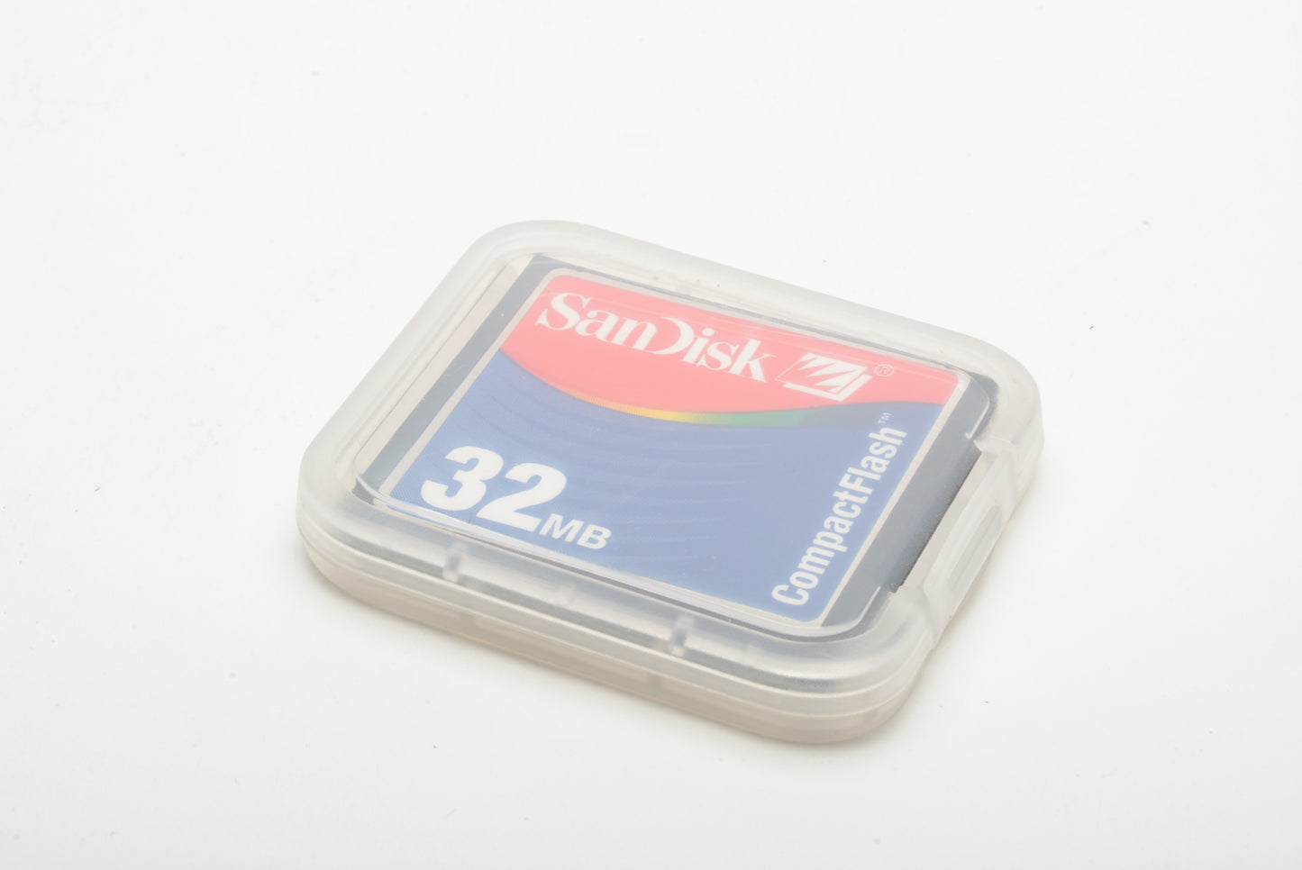 Sandisk 32MB CF card in jewel case