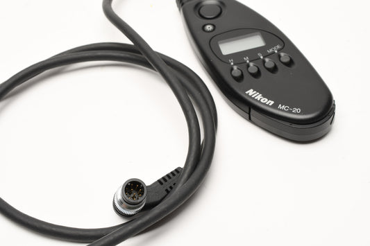 Nikon MC-20 Wired Remote Control (10 pin) Genuine w/ Instructions
