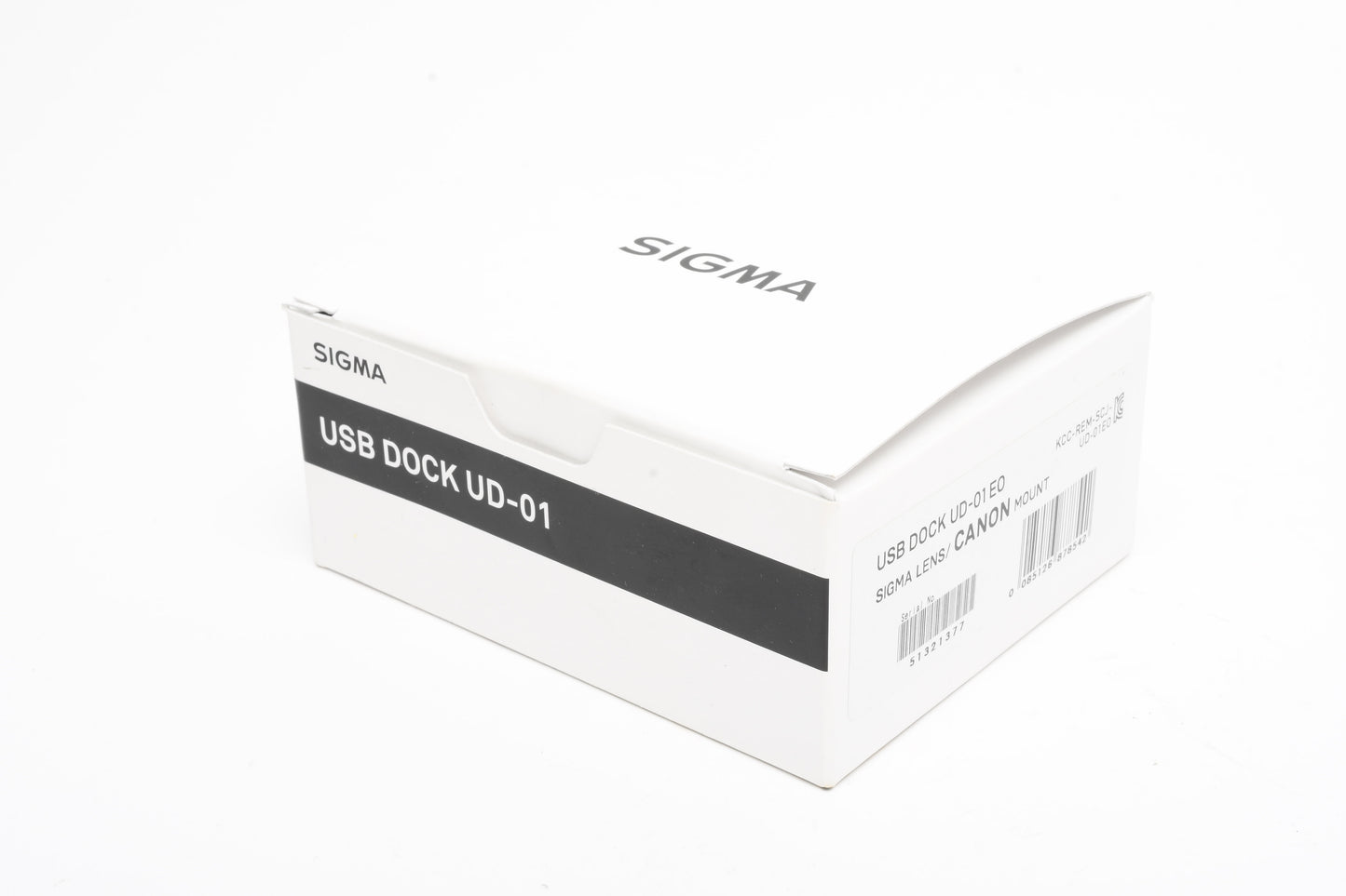 Sigma USB Dock UD-01 EO for Canon, complete w/USB cables, Box