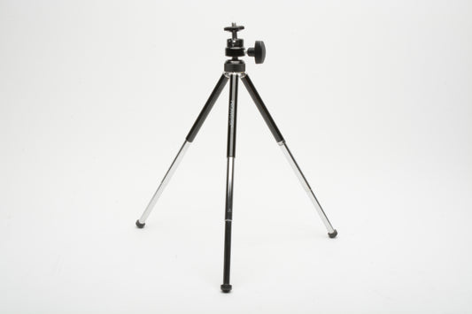 Promaster table tripod w/Ball head, 12" expanded 6" folded, Good quality