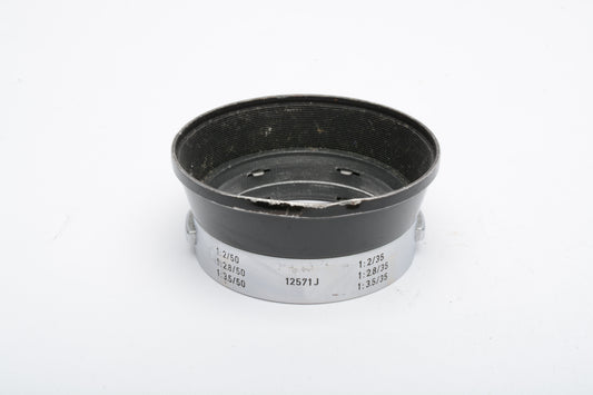 Leica IROOA / 12571J Lens hood for M35, 50mm lenses